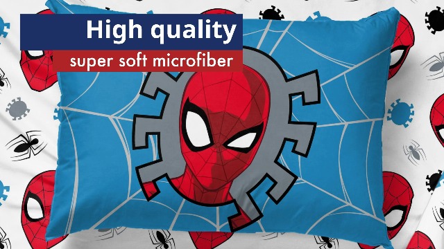 Amazon.com: Jay Franco Marvel Spiderman Spidey Faces 4 Piece Twin